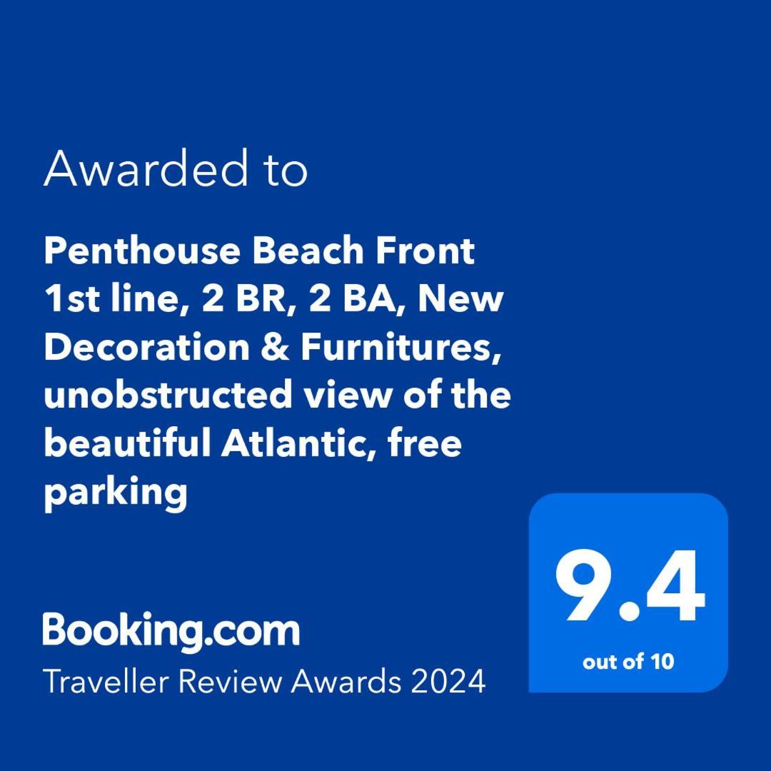 Penthouse Beach Front 1St Line, 2 Bedroom 2 Ba, New Decoration & Furnitures, Unobstructed View Of The Beautiful Atlantic, Free Parking Hollywood Eksteriør billede